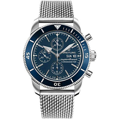 BREITLING SUPEROCEAN HERITAGE CHRONOGRAPH  44 MEN'S WATCH A13313161C1A1